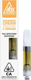 Full-Spectrum Vape Cartridge, Orange Cream