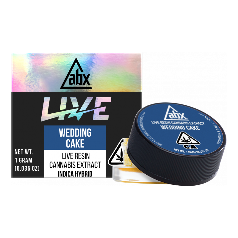 ABX Live Resin Concentrate Wedding Cake