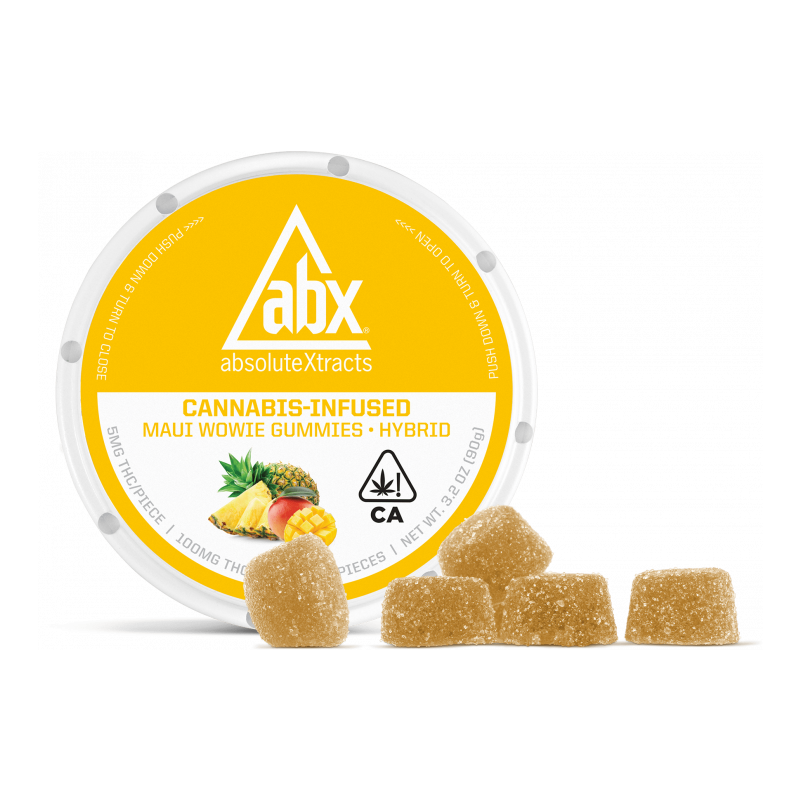 ABX Maui Wowie Strain Specific Vegan Cannabis Gummies