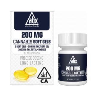 Soft Gels 200mg THC (Highest Potency)