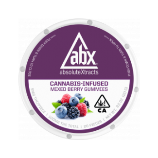 ABX Mixed Berry Vegan Cannabis Gummies