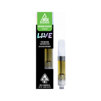 LIVE Resin Vape Cartridge, Wedding Gushers